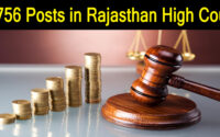 2,756 Posts in Rajasthan High Court