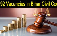 7692 Vacancies in Bihar Civil Court