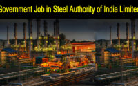 Government Job in Steel Authority of India Limited (SAIL)