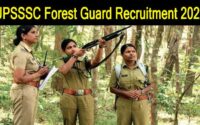 UPSSSC Forest Guard Recruitment 2022