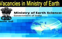 Vacancies in Ministry of Earth Sciences