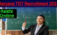 HSSC TGT Recruitment 2022